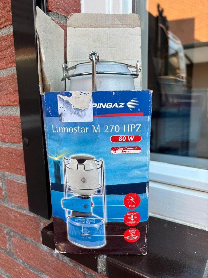 Campingaz Lumostar M 270 HPZ Gaslamp, Caravans en Kamperen, Kampeeraccessoires, Gebruikt, Ophalen of Verzenden