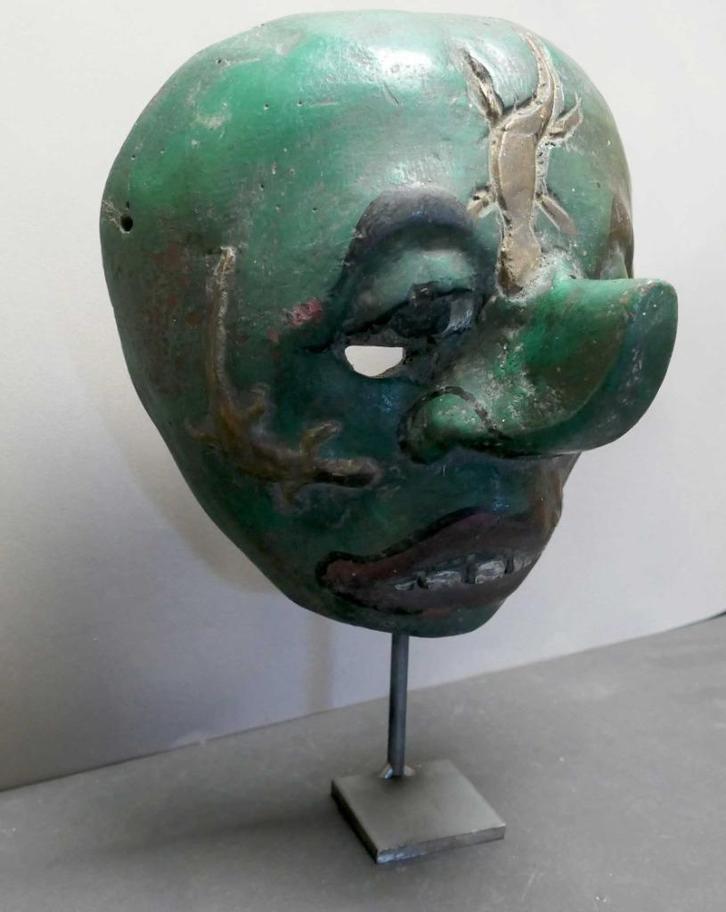 Antiek Masker MQ4 Wayang Topeng mask kunst beeld Indonesie, Antiek en Kunst, Kunst | Niet-Westerse kunst, Ophalen of Verzenden