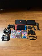 Nintendo Switch OLED + Mario Kart 8 Deluxe & Veel Extras, Overige genres, Ophalen of Verzenden, Zo goed als nieuw, 3 spelers of meer
