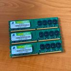 Corsair 3GB PC2 5300U DDR2 ( 3x 1GB ), Computers en Software, RAM geheugen, Gebruikt, Ophalen of Verzenden, DDR2, Desktop
