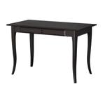 LEKSVIK Bureau, zwart, 119x60 cm (Ikea), Huis en Inrichting, Ophalen of Verzenden, Zo goed als nieuw