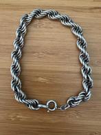 NIEUWSTAAT zilveren armband stevige KOORDSCHAKEL 31 GRAM, Ophalen of Verzenden, Zo goed als nieuw, Zilver, Zilver