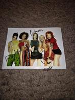 Spice Girls Gesigneerde Foto, Ophalen of Verzenden, Zo goed als nieuw, Foto of Kaart, Gesigneerd