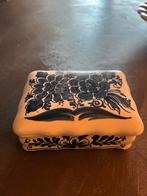 Delfts Blauw Sieradendoosje Distel, Antiek en Kunst, Ophalen of Verzenden