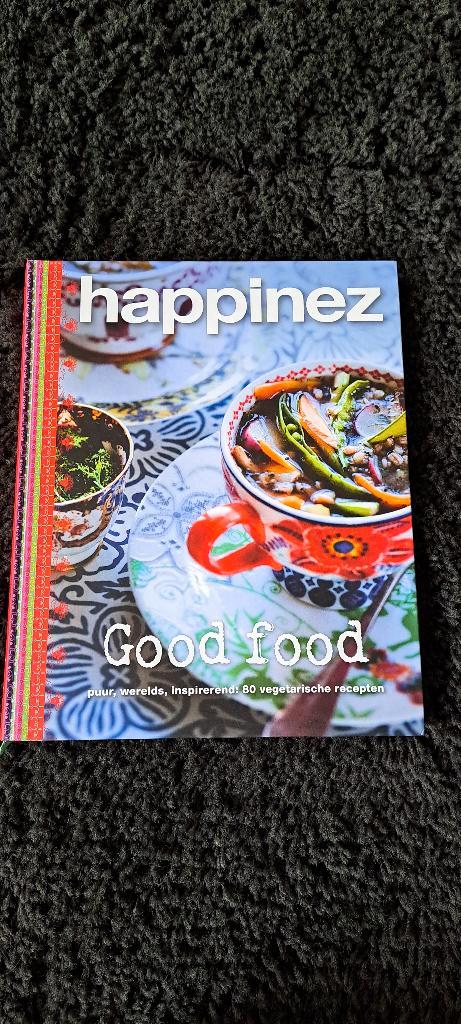 Happinezz kookboek, Boeken, Kookboeken, Gelezen, Vegetarisch, Ophalen of Verzenden