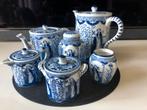 Servies met Lange Lijs decor, Antiek en Kunst, Antiek | Servies compleet, Ophalen of Verzenden