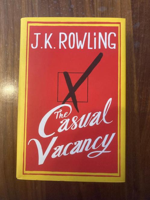 The casual vacancy jk rowling hardcover boek nieuwstaat!, Boeken, Thrillers, Zo goed als nieuw, Europa overig, Ophalen of Verzenden