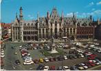 Brugge met auto's oa DAF 44, Renault 16, Gelopen, 1960 tot 1980, Ophalen of Verzenden, West-Vlaanderen