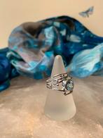 Topaas geluk beschermt succes uniek magie intuïtie, Sieraden, Tassen en Uiterlijk, Ringen, Blauw, Nieuw, Ophalen of Verzenden