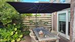 Shadowline Francisco zweefparasol 3x3m, Tuin en Terras, Ophalen, Zo goed als nieuw, Zweefparasol, Verstelbaar