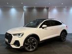 Audi Q3 45 Tfsi e 245pk S Tronic S-Line Pano 360 Cam Sfeer, Auto's, USB, 150 pk, Leder en Stof, Wit