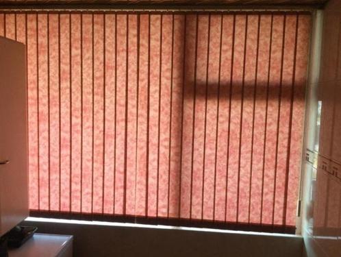 4 verschillende sets lamellen gordijnen, roze gemêleerd, Huis en Inrichting, Stoffering | Gordijnen en Lamellen, Gebruikt, 200 cm of meer