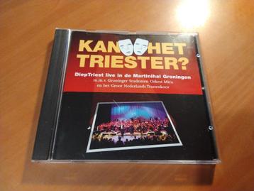 CD Dieptriest – Kan Het Triester? Gesigneerd op de inlay beschikbaar voor biedingen