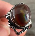 Mexiaanse vuuragaat ring 925 zilver, Sieraden, Tassen en Uiterlijk, Edelstenen, Ophalen of Verzenden, Nieuw