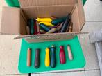 28 Houten Gereedschap Handvatten. voor de hobbyist, Ophalen of Verzenden, Gebruikt