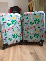 Hema kinderkoffers 2x, Sieraden, Tassen en Uiterlijk, Koffers, Ophalen, Gebruikt, Hard kunststof, 70 cm of meer