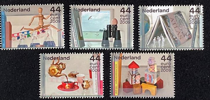 2009 Jubileumzegels. Goede doelen. NVPH2645-2649 postfris., Postzegels en Munten, Postzegels | Nederland, Postfris, Na 1940, Ophalen of Verzenden
