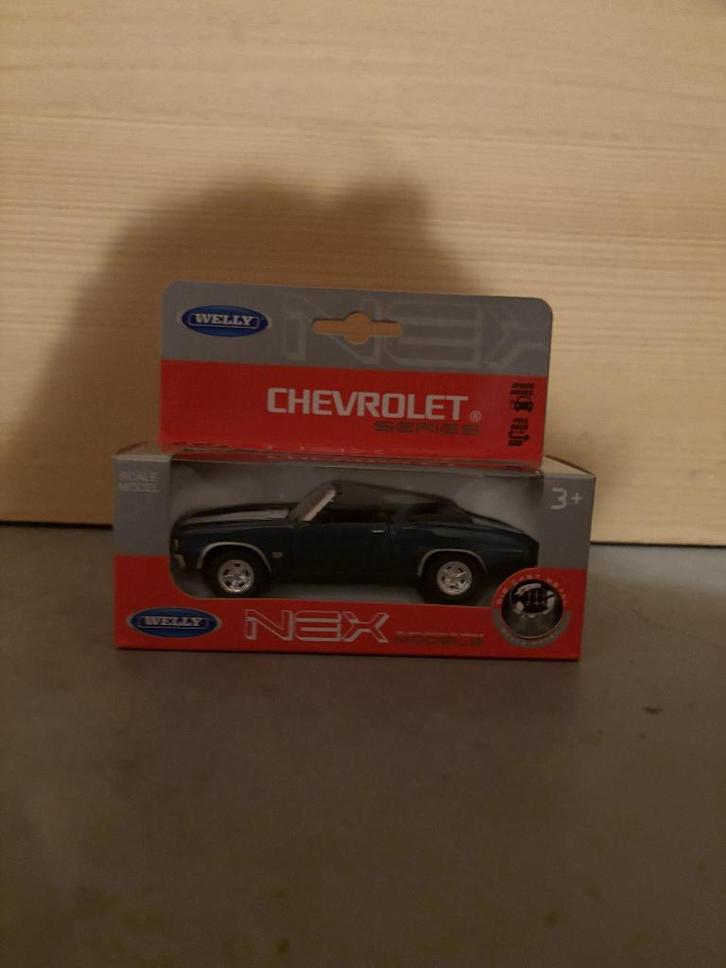 Welly Nex – Chevrolet '71 Chevelle ss 454 (1:43), Hobby en Vrije tijd, Modelauto's | 1:43, Zo goed als nieuw, Auto, Overige merken