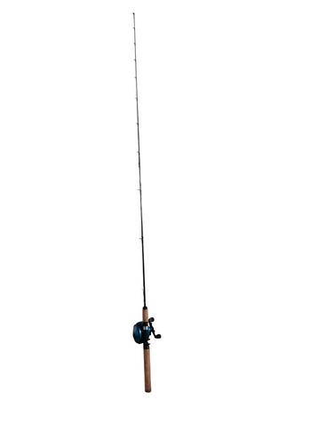 Verticaal Hengel met Baitcaster Reel beschikbaar voor biedingen