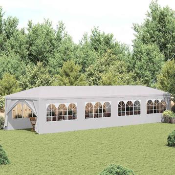 Partytent evenemententent biertent paviljoen 3x12m. Wit beschikbaar voor biedingen
