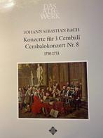 cembalokonzert    Bach, Gebruikt, Overige formaten, Overige typen, Ophalen of Verzenden