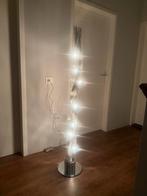 Glazen Vloerlamp met LED verlichting, Ophalen, Zo goed als nieuw, Glas, 150 tot 200 cm