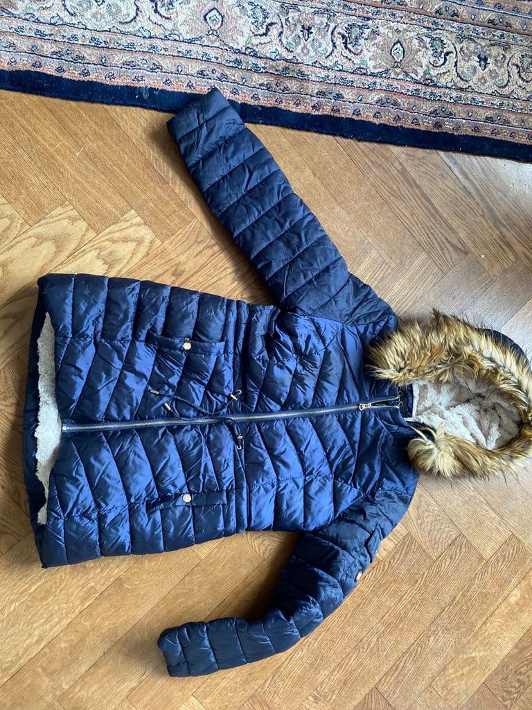 Dames Jessica simpson padded coat jas, Ophalen of Verzenden, Zo goed als nieuw, Maat 36 (S), Blauw