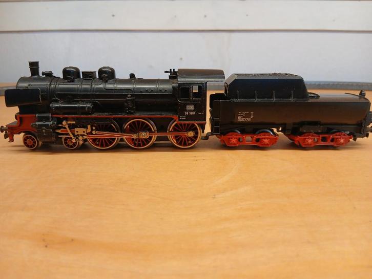 Marklin H0  - 8398 - Stoomlocomotief BR 38 1807 van de DB., Hobby en Vrije tijd, Modeltreinen | H0, Gebruikt, Locomotief, Gelijkstroom