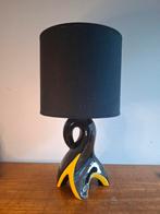 Bijzonder mid century keramiek tafellampje, Ophalen of Verzenden