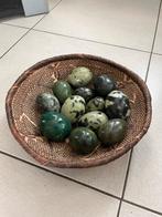 12 kleine groengekleurde stenen eieren, Diversen, Pasen, Nieuw, Ophalen