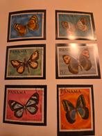 Panama postzegels gestempeld 1968 serie Vlinders, Ophalen of Verzenden