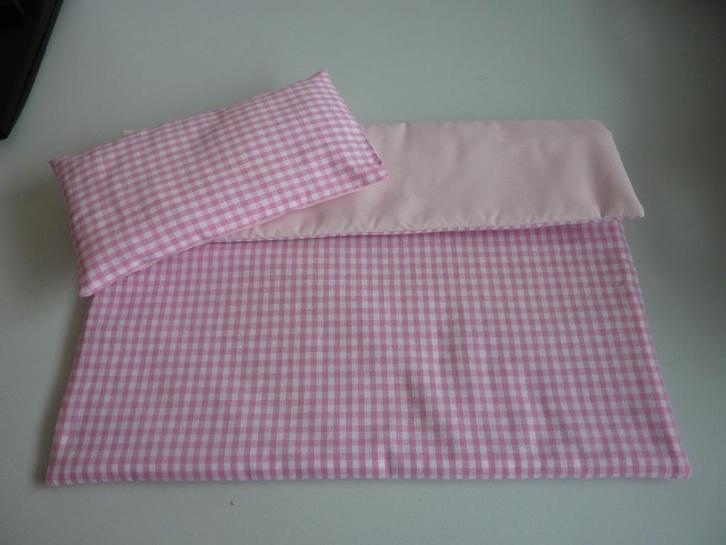 Dekbed en kussentje voor de baby pop Poppenkleertjes, Kinderen en Baby's, Speelgoed | Poppen, Nieuw, Babypop, Ophalen of Verzenden