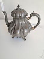 2. Antieke Tinnen Theepot, Ophalen of Verzenden