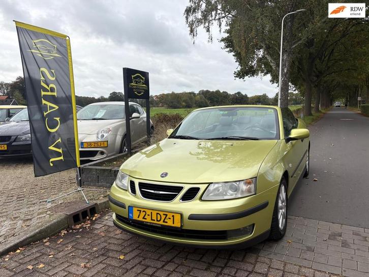 Saab 9-3 Cabrio 2.0t Linear AIRCO,ELEKT PAKKET,MULTIFUNCTION, Auto's, Saab, Bedrijf, Te koop, Saab 9-3, ABS, Airbags, Airconditioning