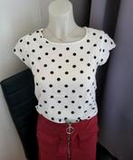 Witte zomer top blouse shirt, Ophalen of Verzenden, Zo goed als nieuw, Maat 36 (S), Wit