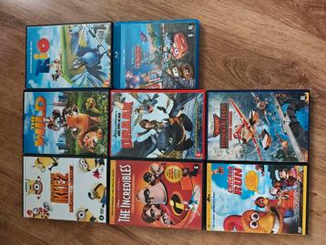 Verschillende animatie films met humor voor het hele gezin  beschikbaar voor biedingen