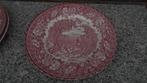 1x Aynsley Englands Heritage groot plat bord 24,5 doorsnee, Antiek en Kunst, Antiek | Servies los, Ophalen of Verzenden