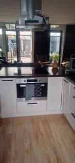 Complete keuken met inductie kookplaat., Ophalen, Gebruikt, Overige kleuren, Hoogglans of Gelakt