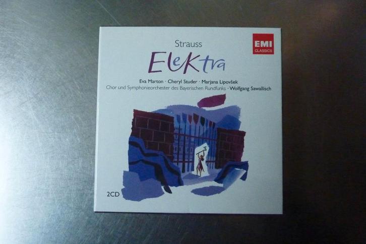 Strauss Elektra -  Wolfgang Sawallisch, Cd's en Dvd's, Cd's | Klassiek, Zo goed als nieuw, Opera of Operette, Modernisme tot heden