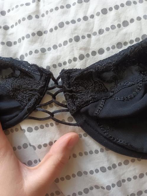 Mooie Lascana bh zwart kant bandjes 75E E75 75 DD, Kleding | Dames, Ondergoed en Lingerie, BH, Zwart, Ophalen of Verzenden
