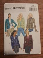 Butterick 4610 naaipatroon voor blazer, Hobby en Vrije tijd, Kledingpatronen, Ophalen of Verzenden, Zo goed als nieuw, Vrouw, Overige merken