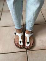 GRATIS VERZENDEN WITTE LAK GIZEH BIRKENSTOCK SLIPPERS 37, Slippers, BIRKENSTOCK GIZEH 37, Wit, Zo goed als nieuw