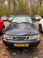 Saab 9-3 2.0 T Cabrio AUT 2000 Blauw, Auto's, Saab, 74 €/maand, 4 cilinders, Cabriolet, Origineel Nederlands