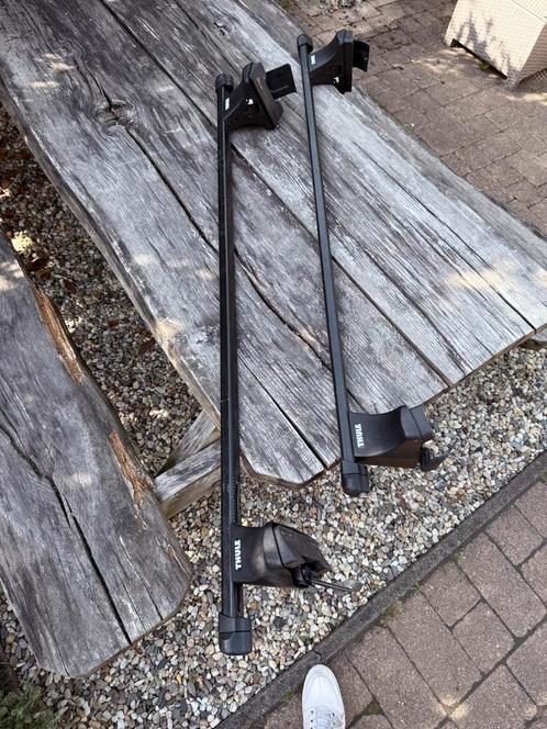 Thule dakdragers voor 3 deurs Fiat Grande Punto, Auto diversen, Dakdragers, Zo goed als nieuw, Ophalen