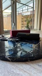 Cartier Luxe Zonnebril Blauw, Sieraden, Tassen en Uiterlijk, Ophalen of Verzenden, Nieuw, Blauw, Zonnebril