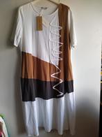 Nieuw met kaartje: aparte katoenen jurk, xl, Ophalen of Verzenden, Nieuw, Maat 46/48 (XL) of groter, Onder de knie
