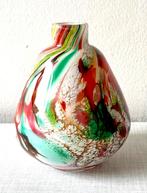 Fidrio mixed colors vaasje hoogte 12 cm Ø 10 cm, Overige kleuren, Nieuw, Ophalen of Verzenden, Glas
