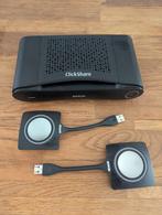 Barco ClickShare hub met 2 USB dongles, Computers en Software, Presenters, Ophalen of Verzenden, Zo goed als nieuw, BARCO, MacOS