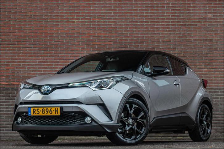 Toyota C-HR 1.8 Hybrid Black Edition, Origineel NL, Leder, P, Auto's, Toyota, Te koop, C-HR, ABS, Achteruitrijcamera, Adaptive Cruise Control