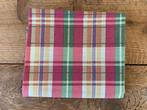 Lap stof gekleurde ruit, Hobby en Vrije tijd, Stoffen en Lappen, Overige kleuren, Nieuw, Ophalen of Verzenden, 30 tot 120 cm